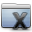 Graphite Stripped Folder System Icon 32x32 png